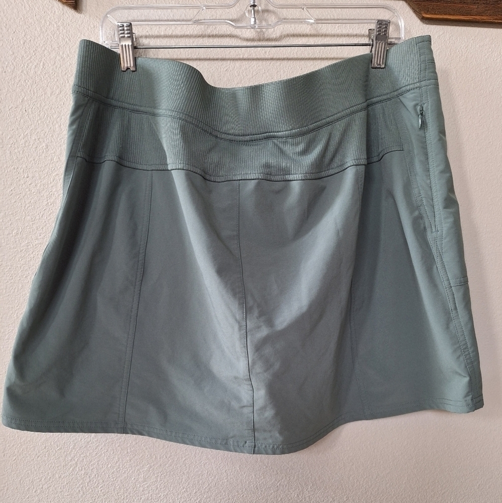Coolibar Womens Skort Sage UPF 50+ Snap Closure Size XL - Picture 7 of 7
